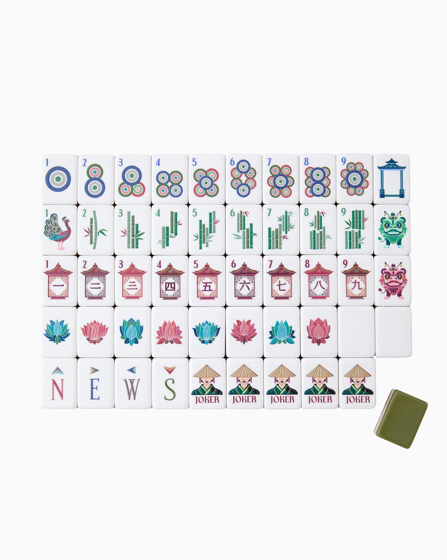 Oh My Mahjong Drake Tiles