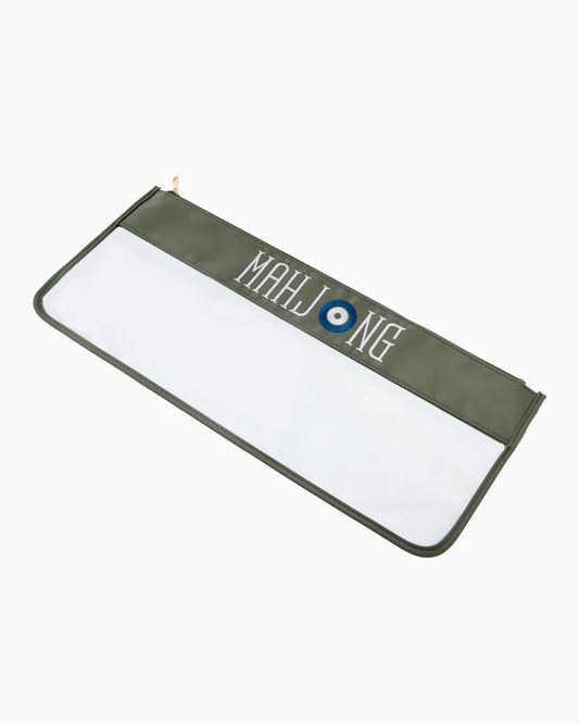 Forrest Green Mahjong Tile Bag