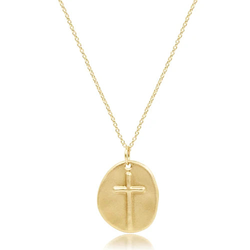 Inspire Gold Charm 16" necklace