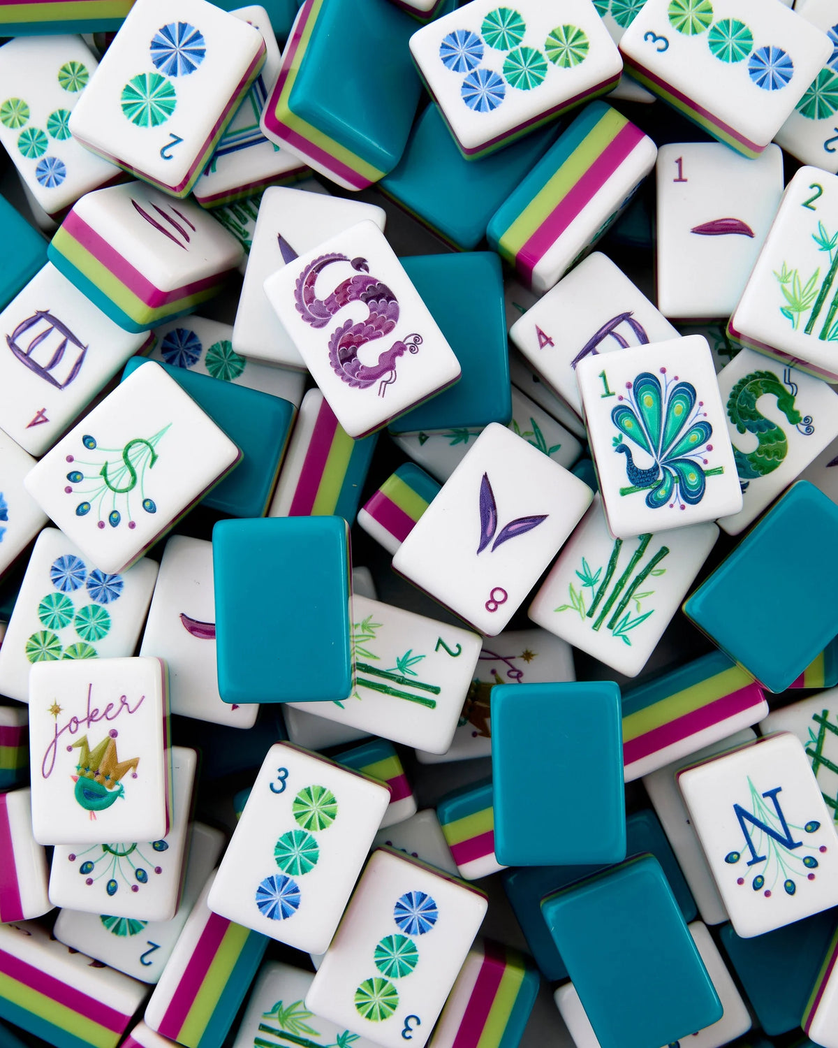 Oh My Mahjong Lagoon Tiles