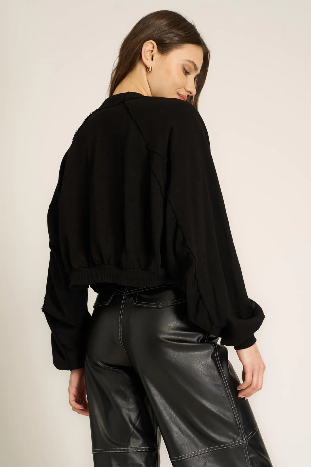 Nieves Seamed Shrug