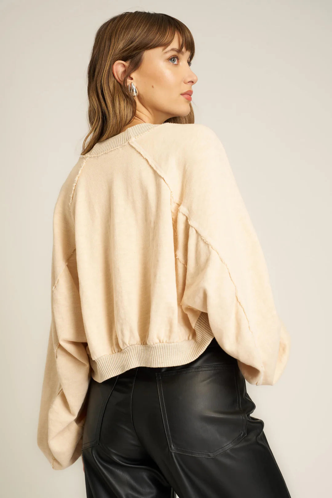 Nieves Seamed Shrug