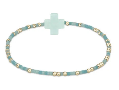 EGirl Hope Unwritten Signature Cross Bracelet