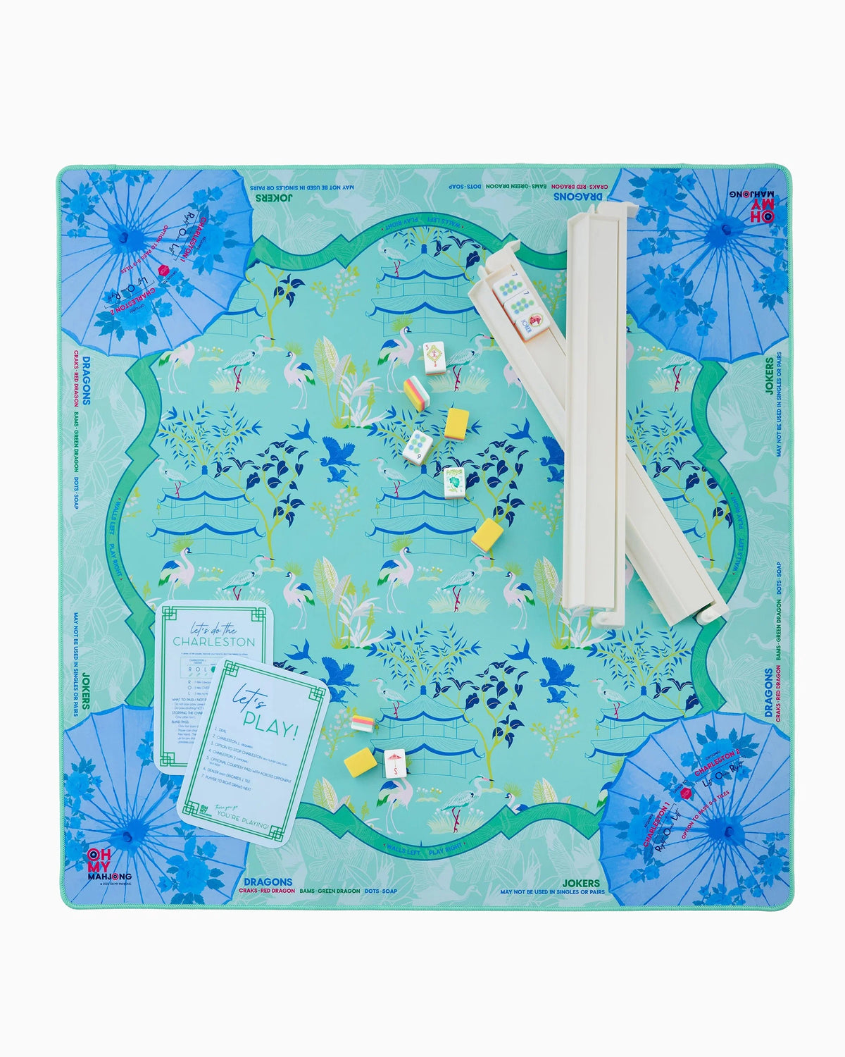 Oh My Mahjong Veranda Mat