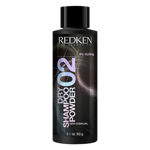 Redken Dry Shampoo Powder 02 With Charcoal 2.1 oz
