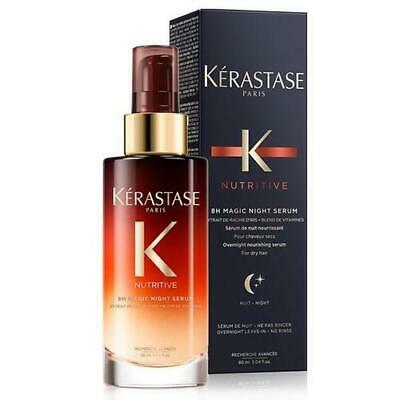 Overnight beauty sleep nourishing hair serum for dry hair.