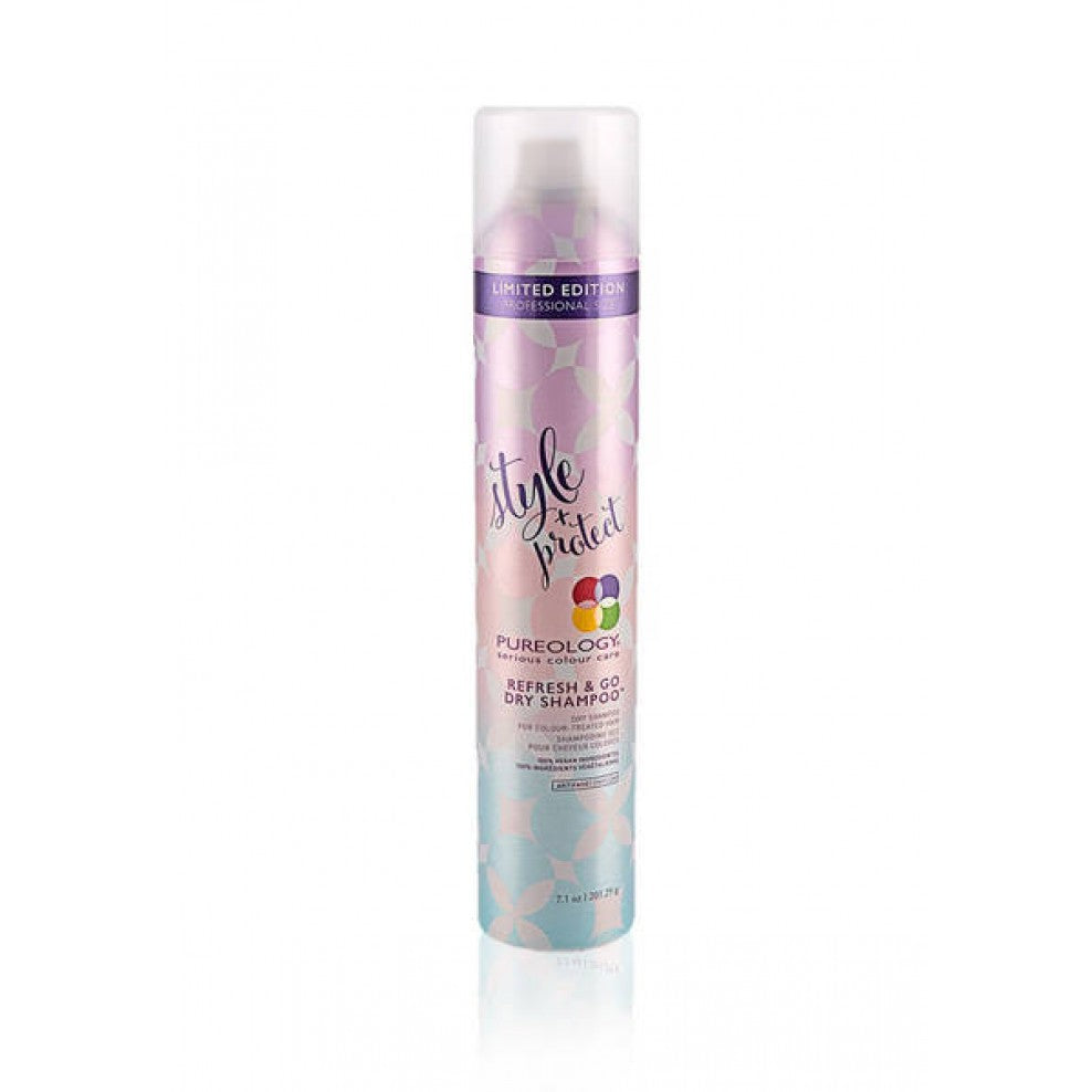 Non drying dry shampoo spray that absorbs oil while adding movement and light texture.